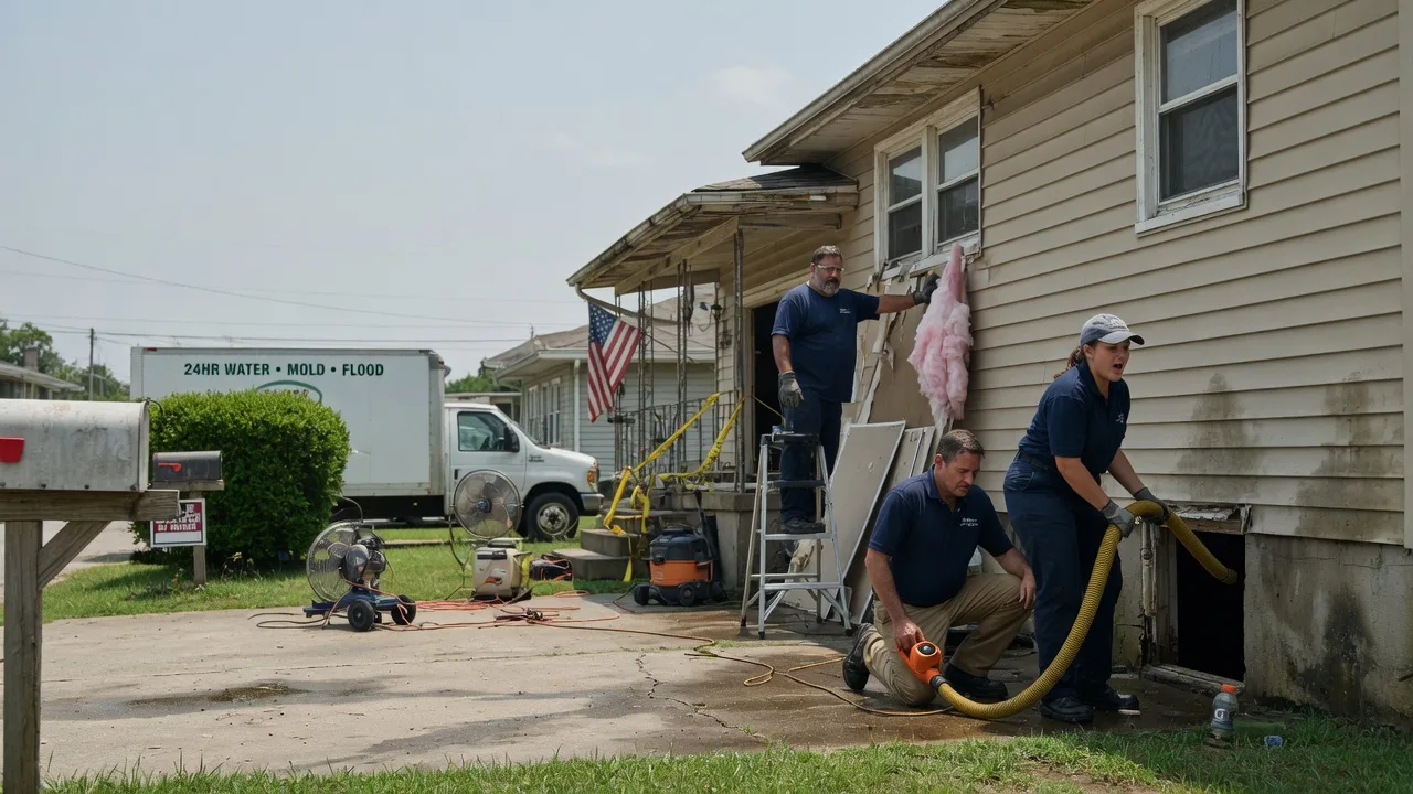 Water Damage Repair in Tatums, OK near me